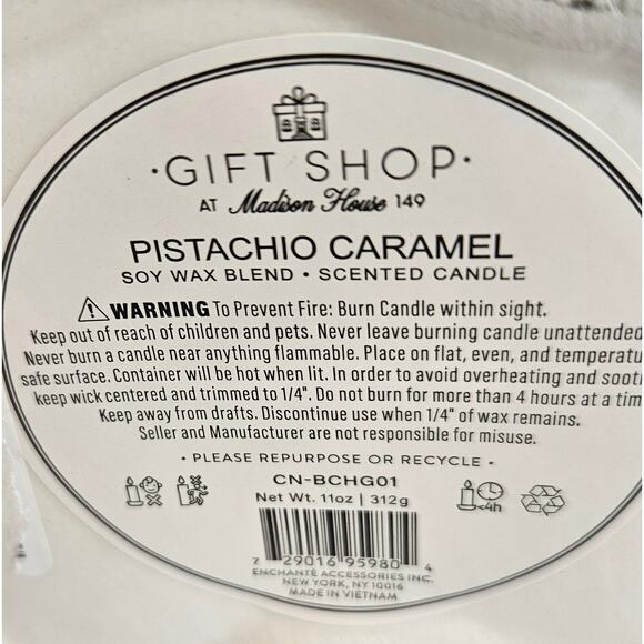 Summerween Ghost Sunglasses Beach Ball Candle Pistachio Caramel 2 Wicks - Picture 5 of 6